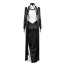 Cosplay Costume Lune Clair Obscur: Expedition 33 Gown Dress Black Women Halloween Carnival Party Outfits