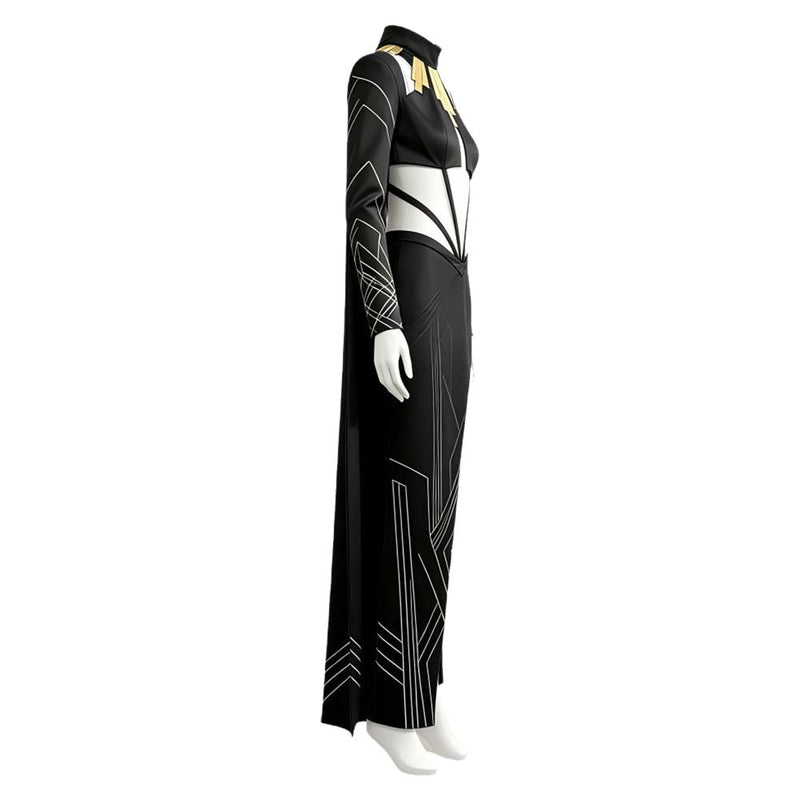 black halloween party dress Cosplay Costume Lune Clair Obscur: Expedition 33 Gown Women Carnival Outfits Size:Medium 6-8 ZARA new in 🖤 Embrace your dark side Off White Wedding Dresses