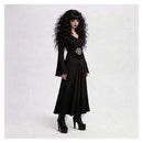 Cosplay Costume Lydia Beetlejuice Goth Dress Budget Friendly Black Women Halloween Carnival Party Outfits