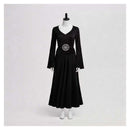 Cosplay Costume Lydia Beetlejuice Goth Dress Budget Friendly Black Women Halloween Carnival Party Outfits