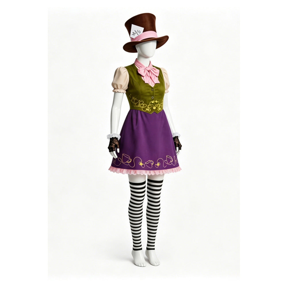 purple alice in wonderland dress 2T - 3T Alice in Wonderland Cheshire Cat Black Purple Halloween Dress New