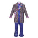 Cosplay Costume Mad Hatter Theater Version Fullset Blue Men Halloween Carnival Party Outfit