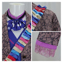 Cosplay Costume Mad Hatter Theater Version Fullset Blue Men Halloween Carnival Party Outfit