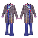 Cosplay Costume Mad Hatter Theater Version Fullset Blue Men Halloween Carnival Party Outfit
