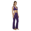 Cosplay Costume Maddy Euphoria Top Pants Casual Purple Women Halloween Carnival Party Outfits