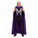 Cosplay Costume Magneto Max Eisenhardt Jumpsuit Cloak Set Purple Halloween Carnival Party Outfits