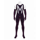 Cosplay Costume Magneto Max Eisenhardt Jumpsuit Cloak Set Purple Halloween Carnival Party Outfits