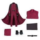 Cosplay Costume Magneto Uniform Cloak Set Red Men Halloween Carnival Party Outfits