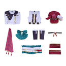 Cosplay Costume Marche Lorraine Cloak Uniform Set Blue Women Halloween Carnival Party Outfits