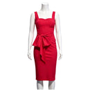 Cosplay Costume Margaret Disclosure Day Slim Dress Red Women Halloween Carnival Party Outfits