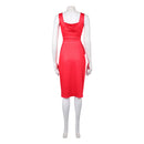 Cosplay Costume Margaret Fairchild Disclosure Day (2026) Dress Gown Red Women Halloween Carnival Party Outfits