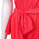 Cosplay Costume Margaret Fairchild Disclosure Day (2026) Dress Gown Red Women Halloween Carnival Party Outfits
