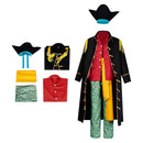 Cosplay Costume Marshall D Teach Blackbeard Season 2 Fullset Men Halloween Carnival Party Outfits
