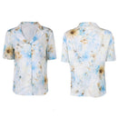 Cosplay Costume Mary The Backrooms (2026) Printed Shirt White Women Halloween Carnival Party Outfits