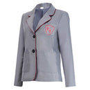 Cosplay Costume Matilda School Uniform Suit Coat Gray Women Halloween Carnival Party Outfits