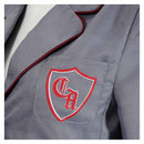 Cosplay Costume Matilda School Uniform Suit Coat Gray Women Halloween Carnival Party Outfits