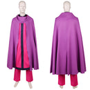 Cosplay Costume Max Eisenhardt Robe Pants Cloak Set Purple Men Halloween Carnival Party Outfits