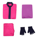 Cosplay Costume Max Eisenhardt Robe Pants Cloak Set Purple Men Halloween Carnival Party Outfits