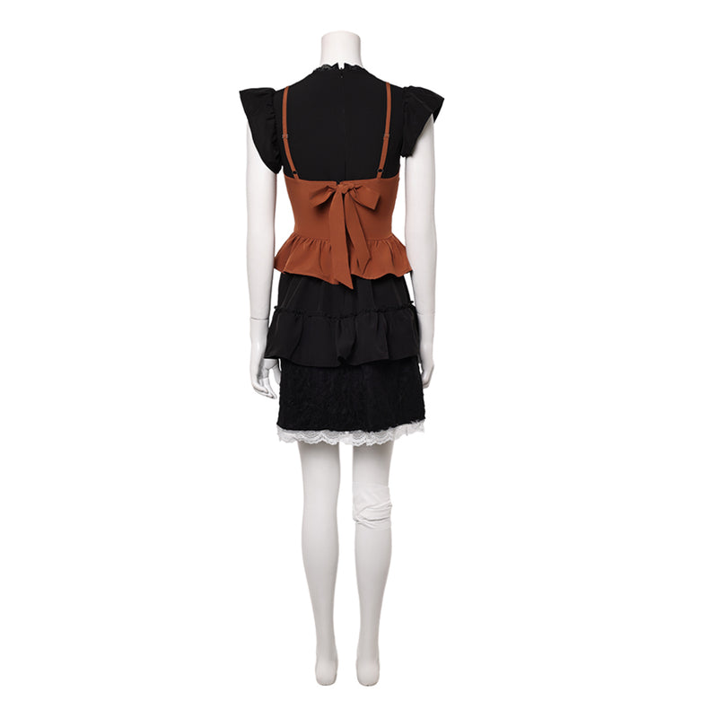 Cosplay Costume Mayu Amakura Fatal Frame II Crimson Butterfly Remake Dress Black Women Halloween Carnival Party Outfits