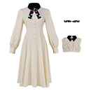 Cosplay Costume Mei Kinosak Marriagetoxin Dress White Women Halloween Carnival Party Outfits