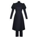 Cosplay Costume Mei Mei Season 3 Dress Black Women Halloween Carnival Party Outfit