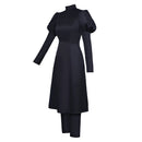 Cosplay Costume Mei Mei Season 3 Dress Black Women Halloween Carnival Party Outfit