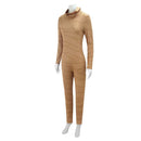 Cosplay Costume Melancholy Hill The Gaslight District Jumpsuit Beige Women Halloween Carnival Party Outfits