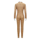Cosplay Costume Melancholy Hill The Gaslight District Jumpsuit Beige Women Halloween Carnival Party Outfits