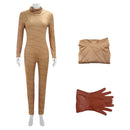Cosplay Costume Melancholy Hill The Gaslight District Jumpsuit Beige Women Halloween Carnival Party Outfits