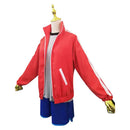 Cosplay Costume Michiru Kagemori Brand New Animal Jacket Pants Set Red Women Halloween Carnival Party Outfits