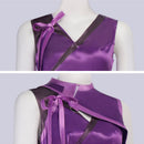 Cosplay Costume Mileena Mortal Kombat 11 Sexy Jumpsuit Purple Women Halloween Carnival Party Outfits
