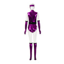 Cosplay Costume Mileena Mortal Kombat 1992 Jumpsuit Set Women Halloween Carnival Party Outfits