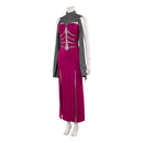 Cosplay Costume Mileena Mortal Kombat 2 (2026) Gown Dress Purple Women Halloween Carnival Party Outfits