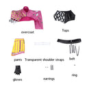 Cosplay Costume MiNA Dead by Daylight Fullset Deluxy Version Pink Women Halloween Carnival Party Outfits