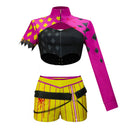 Cosplay Costume MiNA Dead by Daylight Top Pants Purple Women Halloween Carnival Party Outfits