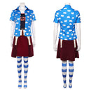 Cosplay Costume Miss Goldenweek Marianne One Piece Season 2 Fullset Women Halloween Carnival Party Outfit