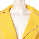 Cosplay Costume Miss Valentine Mikita Season 2 Suit Set Yellow Women Halloween Carnival Party Outfits