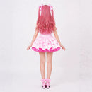 Cosplay Costume Mizi Zombie Stage (2026) R1 Stage Dress Set Pink Women Halloween Carnival Party Outfits
