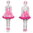 Cosplay Costume Mizi Zombie Stage Budget Friendly Skirt Set Pink Women Halloween Carnival Party Outfits