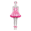 Cosplay Costume Mizi Zombie Stage Budget Friendly Skirt Set Pink Women Halloween Carnival Party Outfits