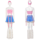 Cosplay Costume Mizi Zombie Stage R1 Stage Set Pink Women Halloween Carnival Party Outfits