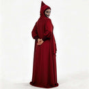 Cosplay Costume Mother Talzin Dark Sister Robe Dress Set Red Women Halloween Carnival Party Outfits