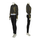 Cosplay Costume Motoko Kusanagi Ghost in the Shell Coat Only Green Women Halloween Carnival Party Outfits