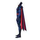 Cosplay Costume Mr. Sinister Nathaniel Essex Jumpsuit Cloak Set Blue Men Halloween Carnival Party Outfits