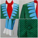 Cosplay Costume Mr.9 Season 2 Suit Set Green Men Halloween Carnival Party Outfits