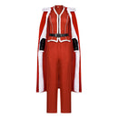Cosplay Costume Mrs. Claus Violent Night (2022) Fullset Red Women Halloween Carnival Party Outfits
