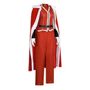 Cosplay Costume Mrs. Claus Violent Night (2022) Fullset Red Women Halloween Carnival Party Outfits