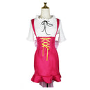 Cosplay Costume Nami Dress Pink Women Halloween Carnival Party Outfits