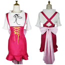 Cosplay Costume Nami Dress Pink Women Halloween Carnival Party Outfits