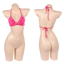 Cosplay Costume Nami One Piece Season 2 Bikini Top Pink Women Halloween Carnival Party Outfits
